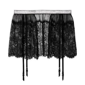 Victoria's Secret Very Sexy Shine Lace Skirt with Garter Belt